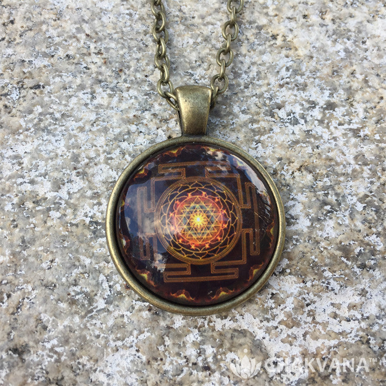 Sacred Sri Yantra Necklace